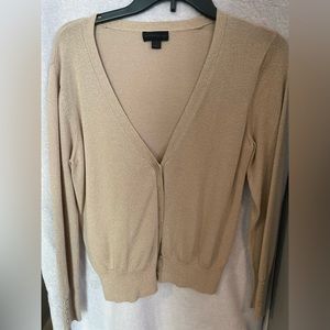 Glitter’ish.  Gold. Sweater.